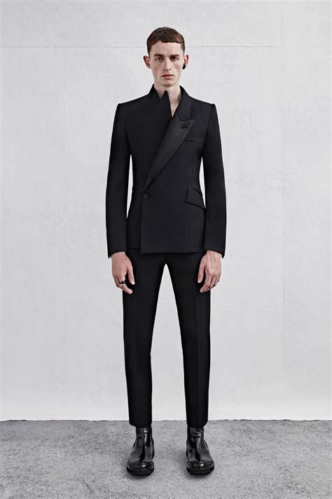 alexander mcqueen men's suit.